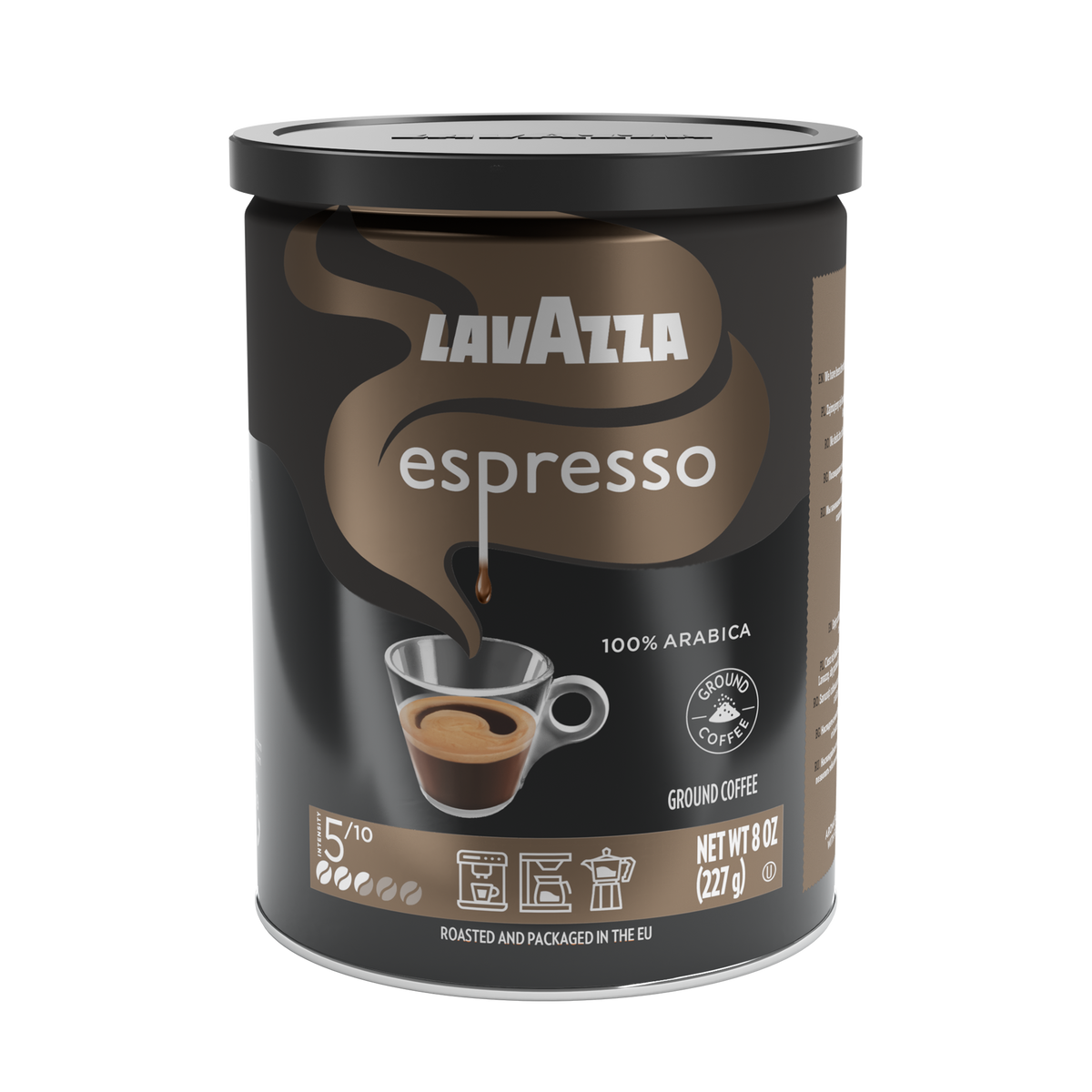 Lavazza Espresso Ground Coffee Medium Roast 8 Oz Can – Italy Best