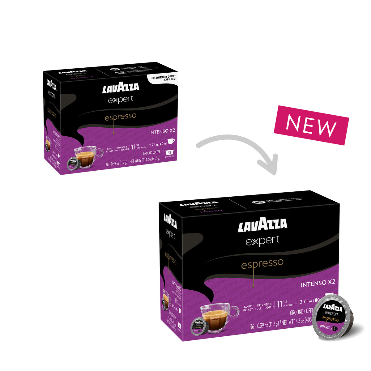 Lavazza Expert Espresso Intenso x2 Coffee Capsules – Italy Best Coffee