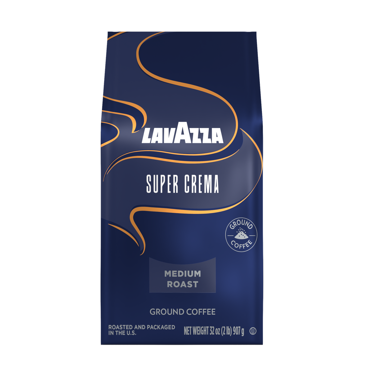 Lavazza Super Crema Ground Coffee Medium Roast 32oz – Italy Best