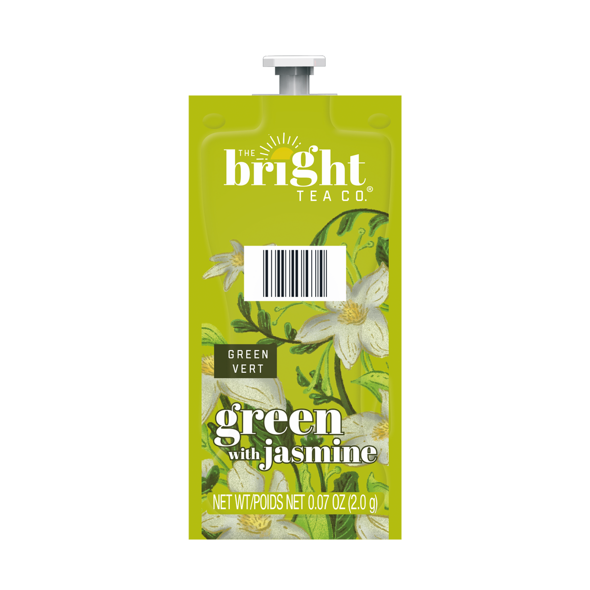 Bright Tea Co.® Green Tea with Jasmine Fresh Packs for Flavia