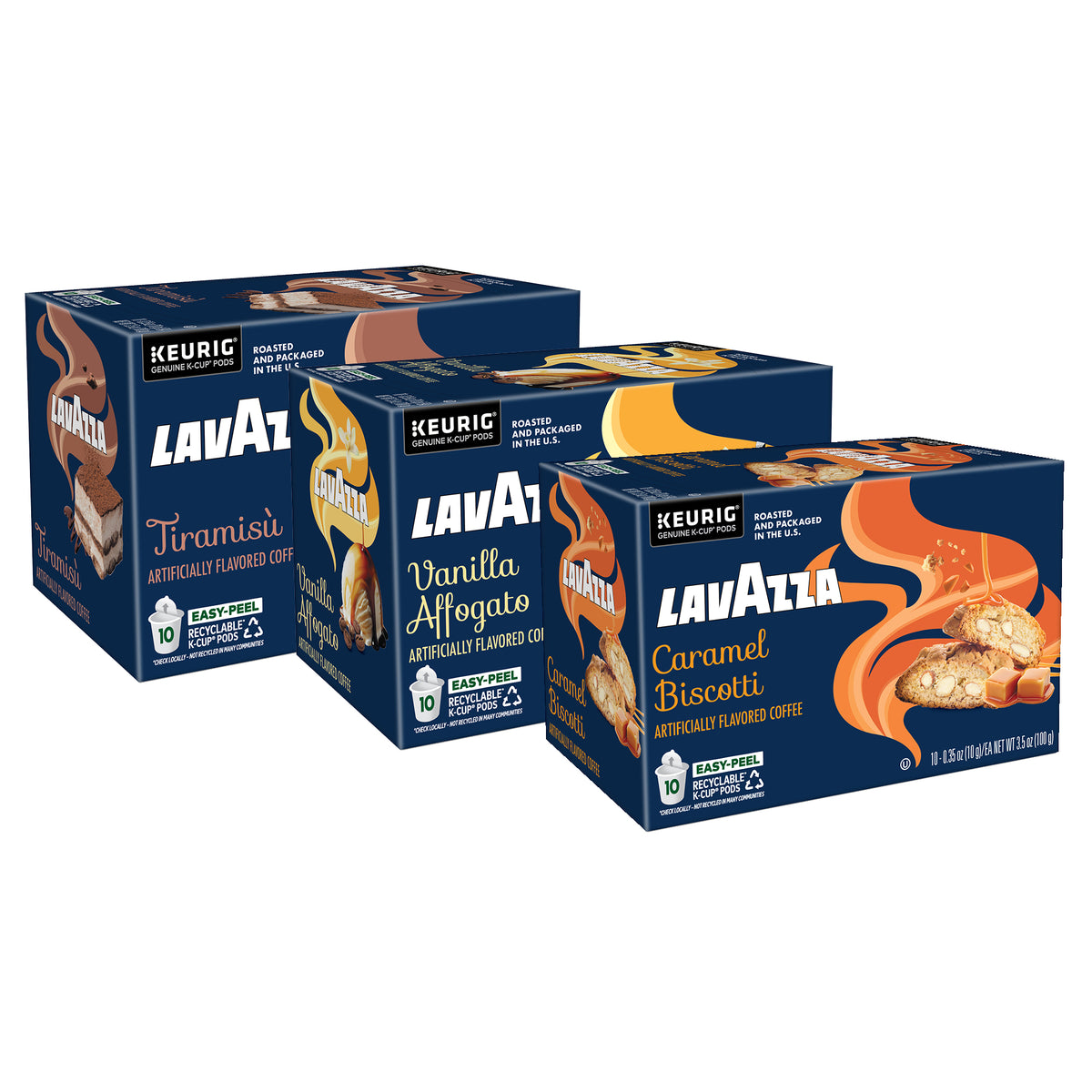Lavazza Flavored Blend Collection Single-Serve Coffee K-Cup® Pods