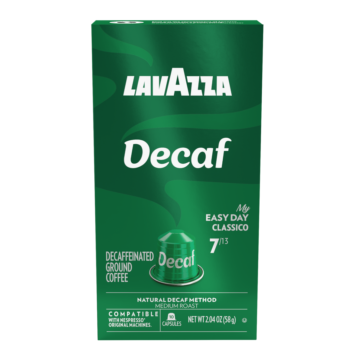 Lavazza Decaf Aluminum Compatible Capsules – Italy Best Coffee