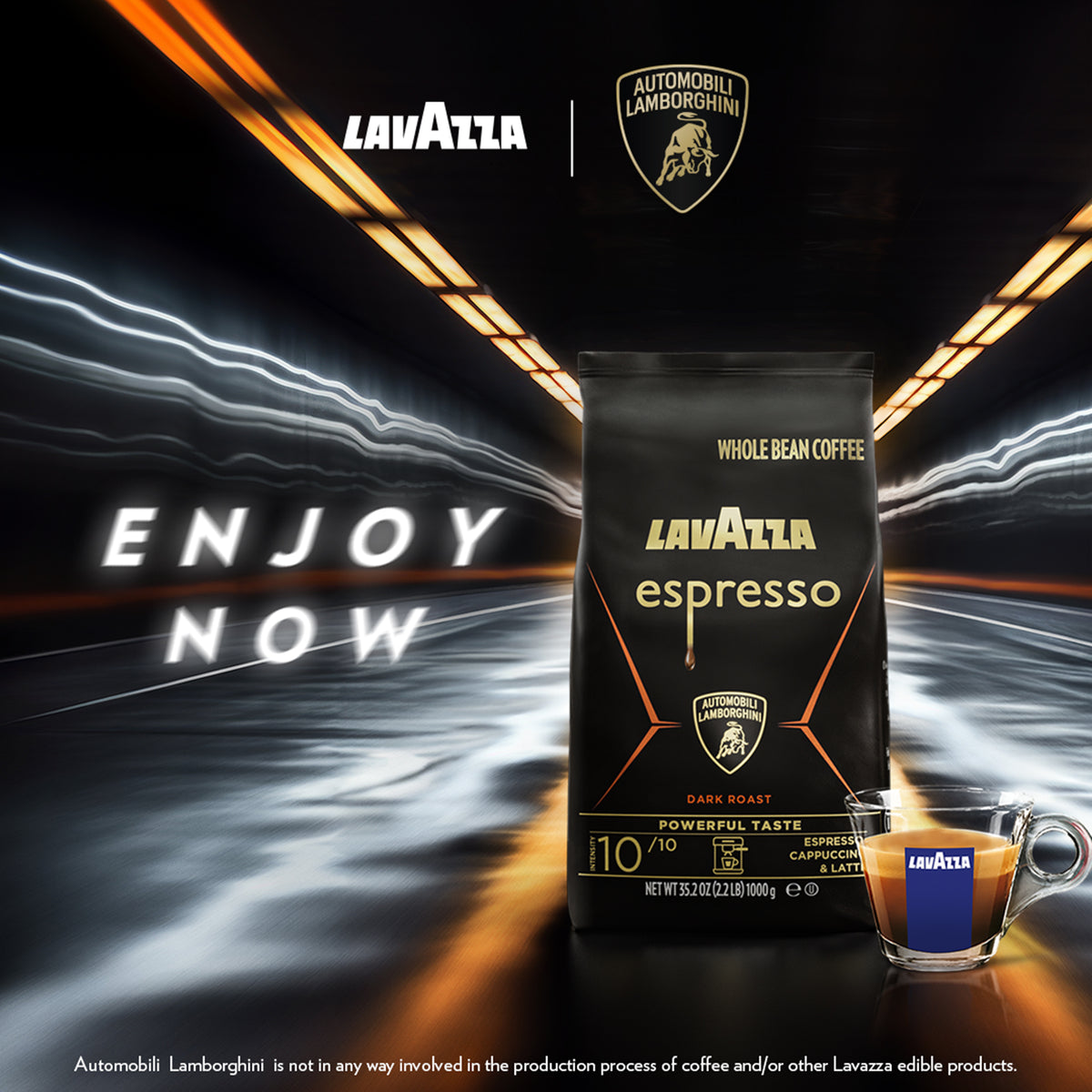 Lavazza Espresso for Automobili Lamborghini Whole Bean Coffee