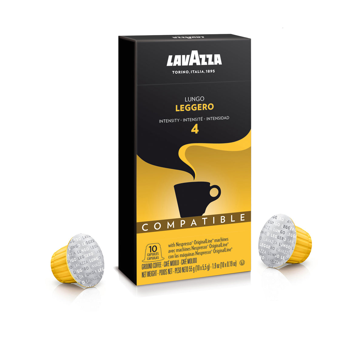 Lavazza Nespresso OriginalLine Compatible Capsules Leggero – Best