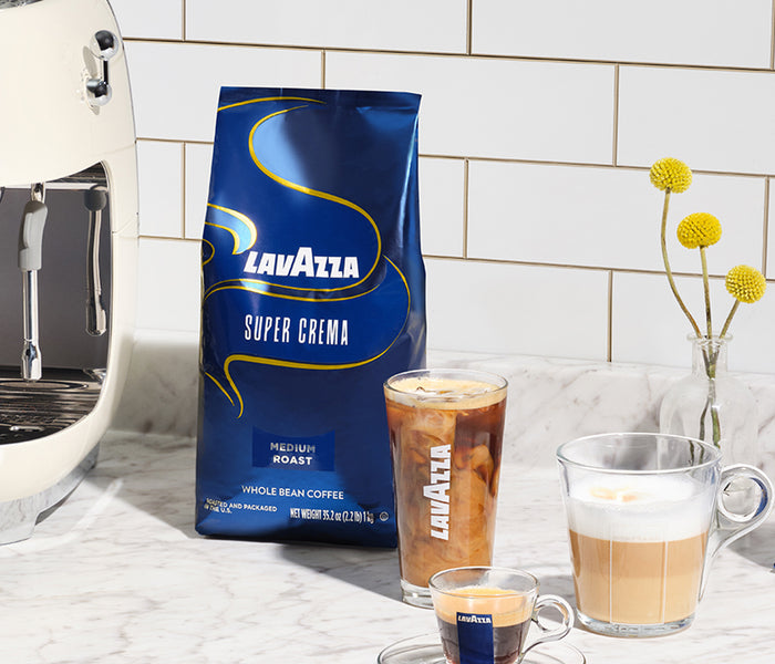 Lavazza Super Crema Whole Bean Coffee