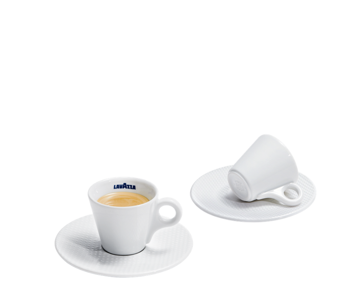 Glass Collection Espresso Cups & Saucers – Italy Best Coffee