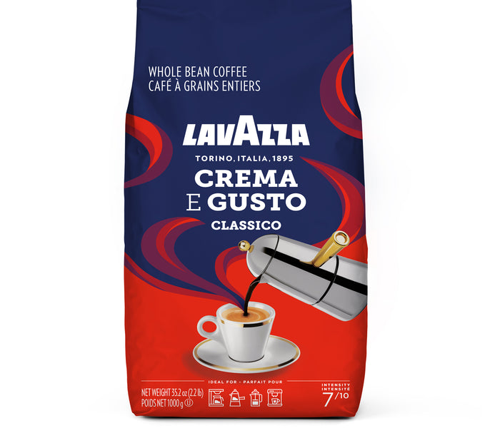 Lavazza Super Crema Roasted Beans - 2.2 lb bag