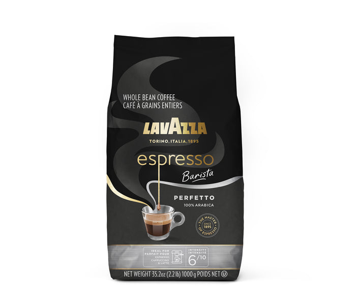 Lavazza Espresso Barista Perfetto Whole Bean Coffee 100% Arabica, Medi –  Italy Best Coffee
