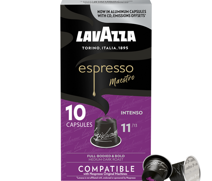 Lavazza Espresso Maestro Intenso Aluminum Compatible Capsules – Italy Best  Coffee